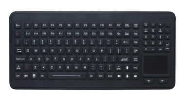Tastiera antimicrobica durevole del silicone di 120 chiavi con la tastiera numerica del touchpad