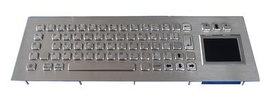 Tastiera impermeabile Braille del chiosco inossidabile di IP65 con il touchpad, 68 chiavi