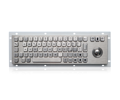 69 tastiera statica compatta di acciaio inossidabile di formato IP65 di chiavi con la sfera rotante ottica