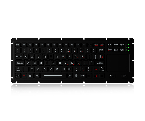 MIL-STD-461G MIL-STD-810F tastiera robusta militare conforme con touchpad 315,0 mm x 108,0 mm L x W