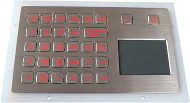 Tastiera industriale IP67 con il supporto del pannello della lampadina del touchpad per all'aperto