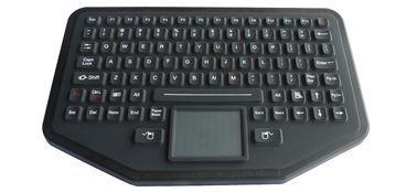 Collegamento industriale USB/PS2 della tastiera del silicone senza fili IP68 con la lampadina rossa