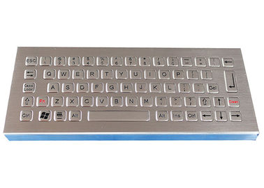 Acciaio inossidabile da tavolino industriale ultra sottile di chiavi IP68 della tastiera di computer 56 lavabile