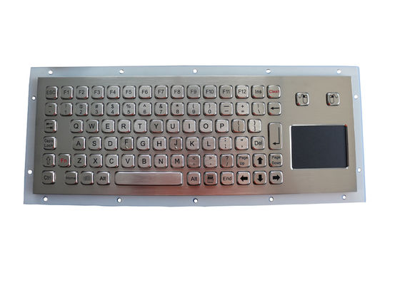 Tastiera impermeabile dinamica del metallo IP67 lavabile con il touchpad
