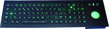 Il colore nero ha illuminato la tastiera USB retroilluminata con il CE meccanico della sfera rotante, il FCC, ROHS