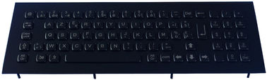 Tastiera nera resa resistente del metallo integrata con la tastiera numerica