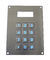 IP67 12 chiude a chiave la tastiera backlit blu impermeabile dinamica del metallo della matrice a punti con il LCD