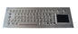 Tastiera impermeabile Braille del chiosco inossidabile di IP65 con il touchpad, 68 chiavi