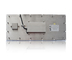 IP65 il nero Marine Keyboard Backlit Vandal Resistant  Acciaio inossidabile irregolare
