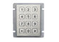 Tastiera industriale della macchina di bancomat della tastiera 4x4 del metallo lavabile antibatterico