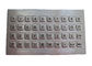 Acciaio inossidabile dinamico della tastiera IP67 del metallo di chiavi della prova 40 del vandalo