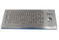 Tastiera industriale montabile del metallo della parete della tastiera IP65 con la sfera rotante e le tastiere numeriche