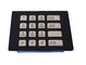 La tastiera personalizzabile della prova del vandalo backlit, metal la prova della nebbia del sale della tastiera numerica