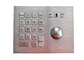 Sfera rotante di acciaio inossidabile di vandalismo che indica Devicel con la tastiera numerica integrata