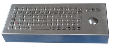 Metallo industriale d'argento da tavolino Keybaord di chiavi IP66 84 per all'aperto