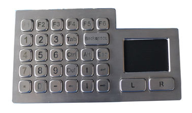 Tastiera su misura del metallo di Militaty del vandalo liberamente con il touchpad sigillato