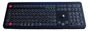 108 desktop industriale lavabile stimato dinamico di USB della tastiera a membrana di chiavi IP68