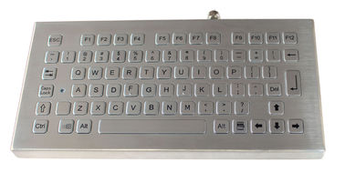 77 chiavi hanno personalizzato la tastiera da tavolino del metallo industriale della disposizione con i tasti funzione