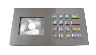 Tastiere numeriche backlit colourful del usb della tastiera dell'acciaio inossidabile IP67 con il LCD