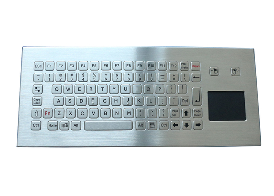 Tastiera da tavolino IP68 con la tastiera industriale di acciaio inossidabile della prova del vandalo del touchpad
