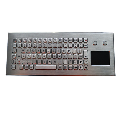 83 chiavi comprimono la tastiera impermeabile del touchpad/industriale sigillato della tastiera dell'acciaio inossidabile