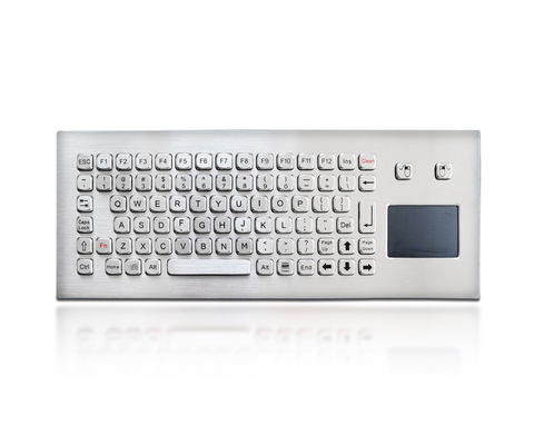 Tastiera industriale ultra esile integrata con il touchpad per il distributore automatico del biglietto