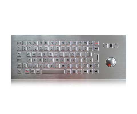 Tastiera irregolare del chiosco del metallo della tastiera di 86 chiavi con le chiavi separate della sfera tracciante F-N