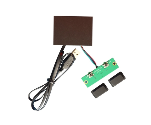 Modulo touchpad industriale USB progettato da Humanize con pulsanti