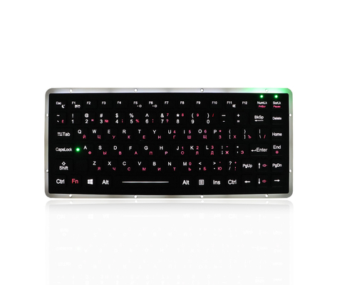 Tastiera di Dot Matrix Ruggedized Keyboard Marine di 86 chiavi con retroilluminato