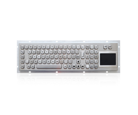 Tastiera industriale del metallo con il touchpad con USB o l'interfaccia PS2