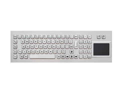 Tastiera irregolare del metallo del chiosco IP65 con il touchpad e la tastiera di prova del vandalo della tastiera di numero