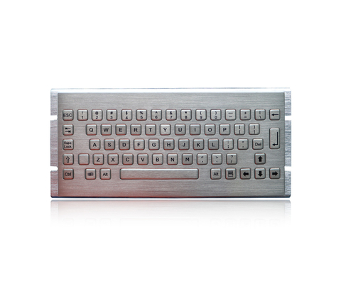 Il vandalo dinamico IP65 rinforza le MINI 64 chiavi della tastiera industriale di acciaio inossidabile