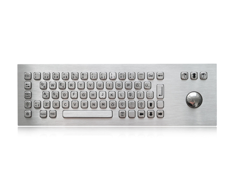 69 tastiera compatta del supporto del pannello di formato IP65 di chiavi con l'interfaccia di USB della sfera rotante di 38mm