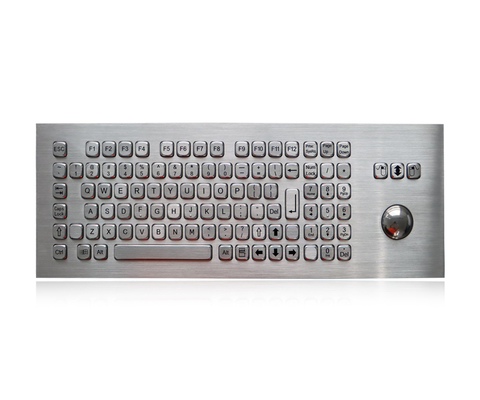 Sfera rotante ottica della tastiera del chiosco del metallo della prova del latte incastonata chiavi IP65 82 per all'aperto
