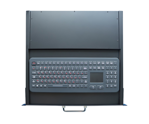 Tastiera del cassetto industriale IP65 robusta PS2 USB con touchpad