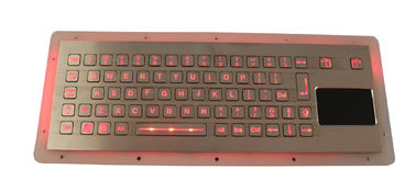 L'industriale compatto della tastiera del supporto del pannello di formato con dinamico impermeabilizza il touchpad sigillato