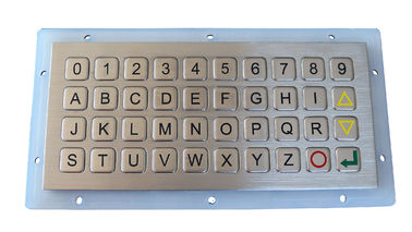Uso all'aperto del mini del metallo di 40 chiavi del compatto del vandalo di prova della tastiera supporto industriale del pannello