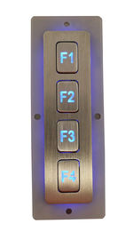 Tastiera 14,0 millimetro X del metallo dell'interfaccia USB/PS2 14,0 millimetri per i telefoni pubblici di Internet