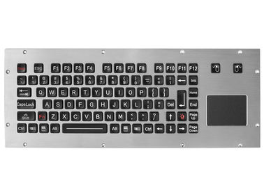 Metallo industriale della tastiera irregolare marina con il chiosco IP67 del touchpad