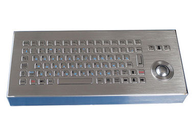 Prova da tavolino del vandalo della tastiera dell'acciaio inossidabile di chiavi IP68 86 con le chiavi della sfera rotante/F-N