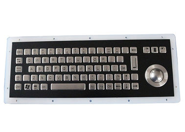 71 tastiera industriale di chiavi IP67 con l'acciaio inossidabile del supporto del pannello del metallo del nero della sfera rotante