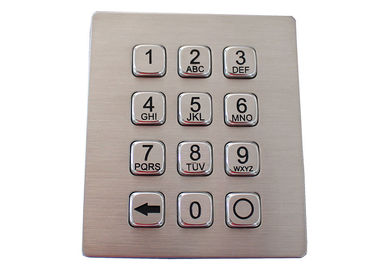 12 chiavi Metal l'interfaccia programmabile della matrice a punti dell'entrata di porta della tastiera numerica 4x3