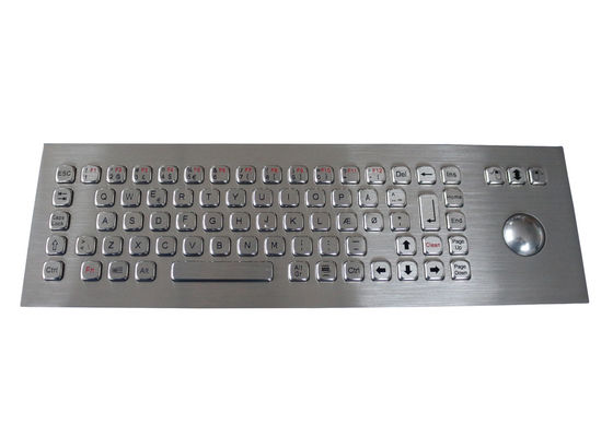 IP67 chiavi 400DPI della tastiera montate pannello 74 con la sfera rotante meccanica