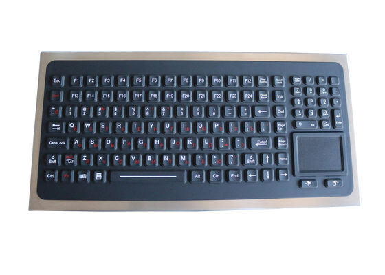Tastiera da tavolino industriale IP68 del silicone lavabile di USB PS2 con il touchpad