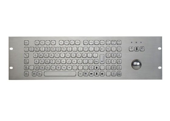 Elettricità statica industriale della tastiera 400DPI IP65 dell'acciaio inossidabile di PS2 19U