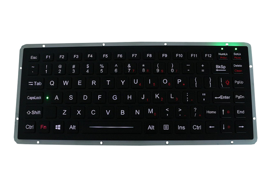 La lega di alluminio della tastiera di 86 chiavi contabilità elettromagnetica IP67 dinamica impermeabilizza