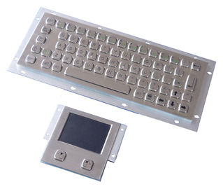 La tastiera industial della prova del vandalo integra l'interfaccia USB o PS/2 del dispositivo di puntamento del touchpad