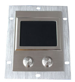 L'alto touchpad indicante industriale sensibile del metallo con la breve chiave del colpo 2 si abbottona