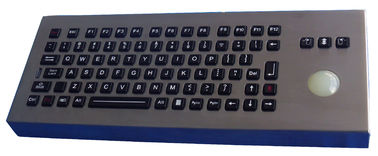 Il desktop arabo ha reso resistente la tastiera con la sfera rotante trasparente, tastiera di computer industriale