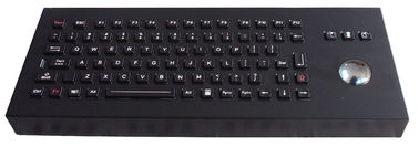 Sali della nebbia della prova del supporto backlit il nero la tastiera resa resistente da solo con la chiave 85 per i militari